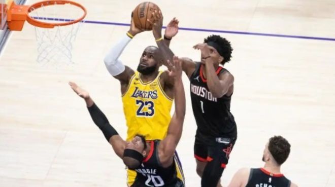 杜兰特复出难挽颓势 火箭客场惨败湖人系列赛